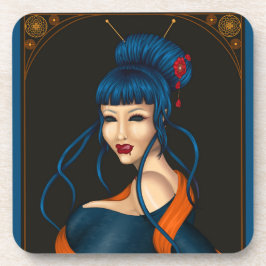 Dessous de verre en plastique dur underlägg