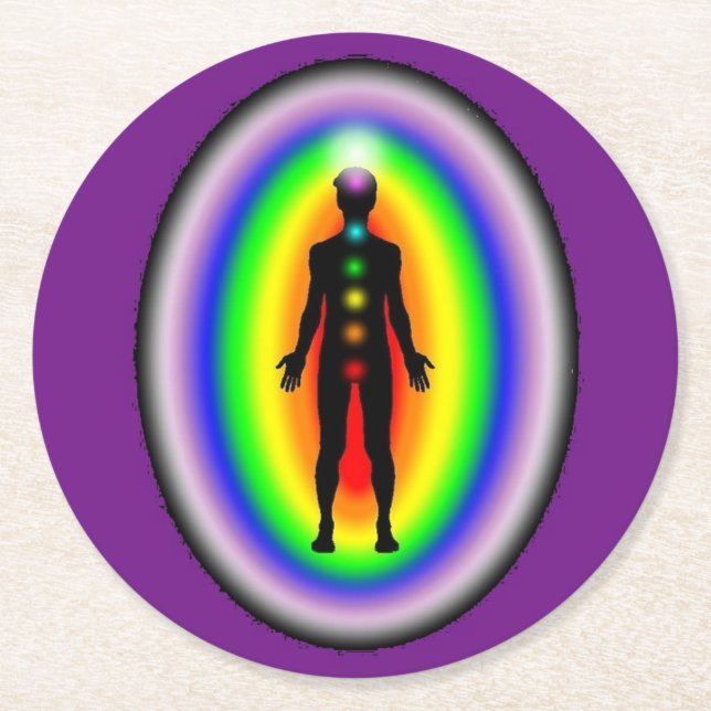 Dessous-de-verre  papier Purification rechargement Underlägg Papper Rund (Framsidan)