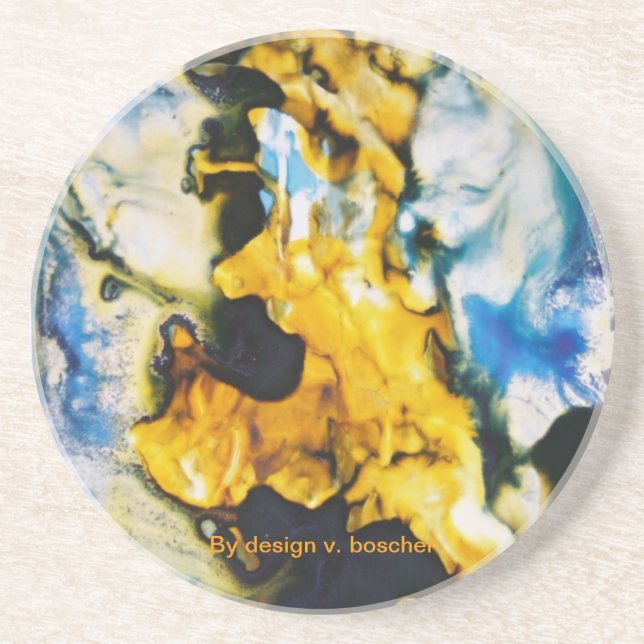 DESSOUS DE VERRE UNDERLÄGG SANDSTEN (Framsidan)