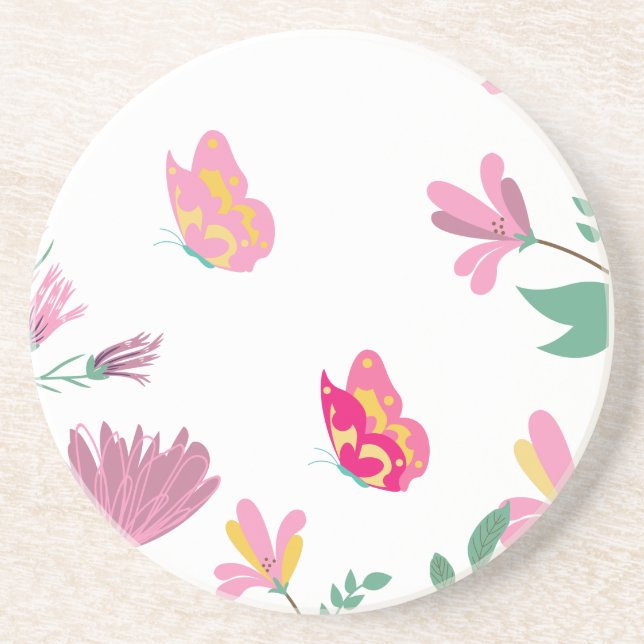 Dessous de verres printemps underlägg (Framsidan)