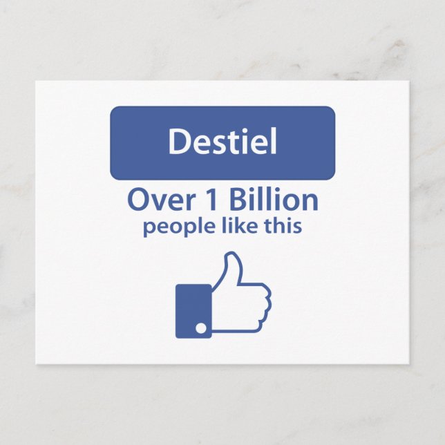 Destiel Vykort (Framsida)