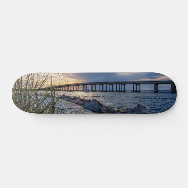 Destin East Pass Solnedgång Skateboard (Horz)