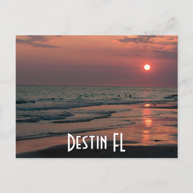 Destin FL Vykort (Framsida)