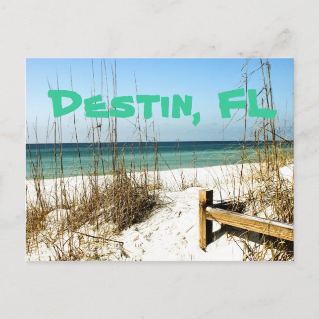 Destin, FL Vykort (Framsida)