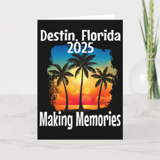 Destin Florida 2025 Minnesvärd semester Strand Sem Kort