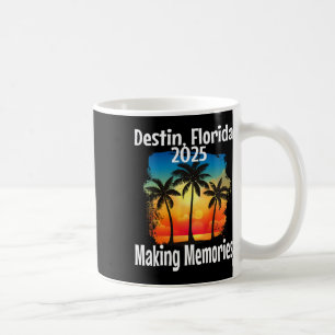 Destin Florida 2025 Skapar Memories Beach Vacation Kaffemugg