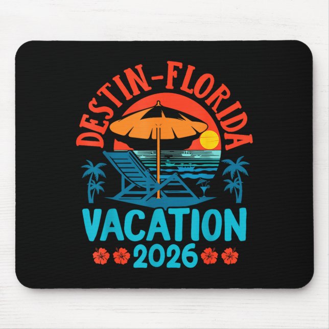 Destin Florida 2026 Family Vacation Beach Summer V Musmatta (Framsidan)