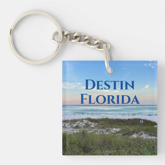 Destin Florida Anpassningsbar Beach Vacation Souve (Framsidan)