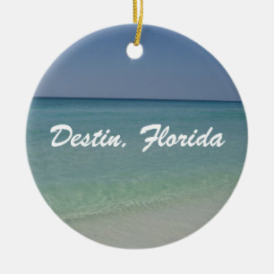 Destin Florida Beach Julgransprydnad Keramik
