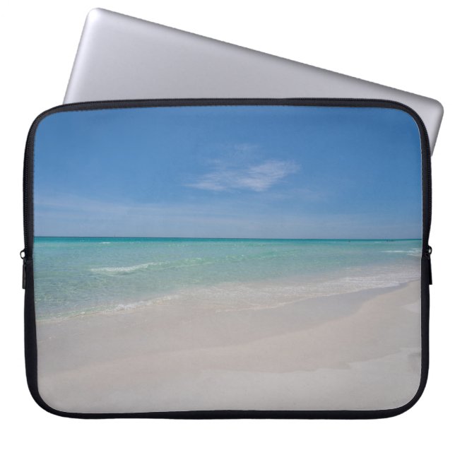 Destin Florida Beach Laptop sleeve Fodral (Framsidan)