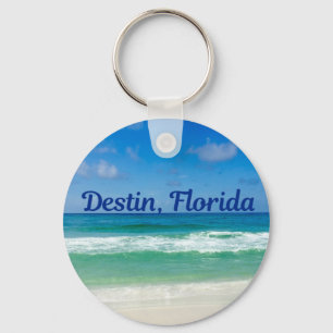 Destin Florida Beach Photograph Nyckelring