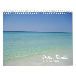 Destin Florida Beach Photography Seaside 2026 Wall Kalender