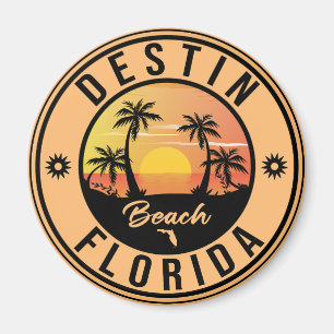 Destin Florida Beach Souvenirs Vintage resor Magnet
