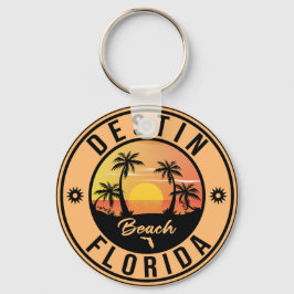 Destin Florida Beach Souvenirs Vintage resor Nyckelring