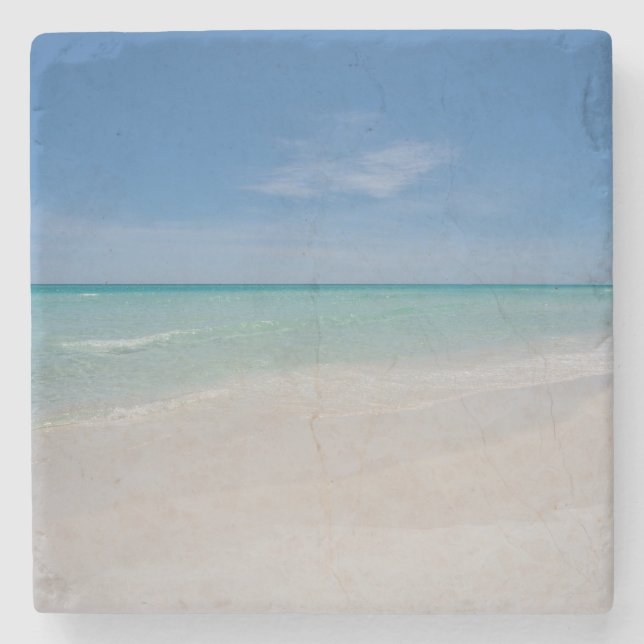 Destin Florida Beach Stone Underlägg (Framsidan)