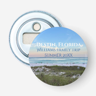 Destin Florida Beach Sunset Anpassningsbar Keepsak Flasköppnare