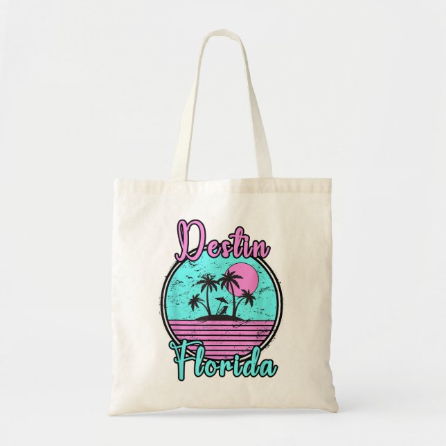 Destin Florida Beach Travel Souvenir Florida Tygkasse (Framsidan)