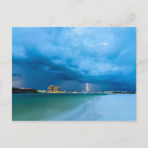 destin, florida, bukt av mexico vykort