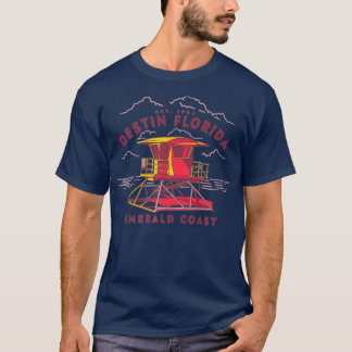 Destin Florida Est 1984 Life Guard stativ Premium T Shirt