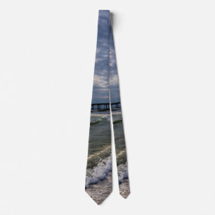 Destin Florida Evening Vågar Neck Tie Slips