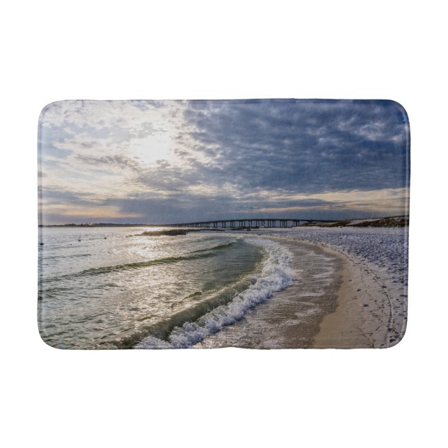 Destin Florida Evening Vinkar Bath Mats Badrumsmatta (Framsidan)