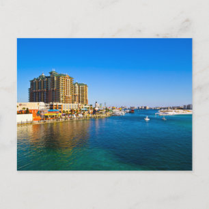 Destin Florida Harbour Scenia Photo Postcards Vykort
