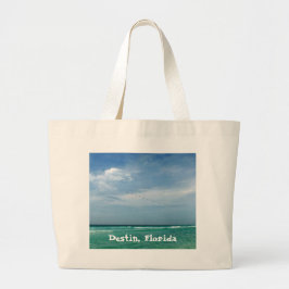 Destin Florida hav/himmeldesign Jumbo Tygkasse