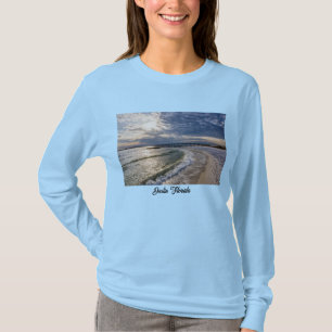 Destin Florida Kvällsvågor Långärmad T-shirt