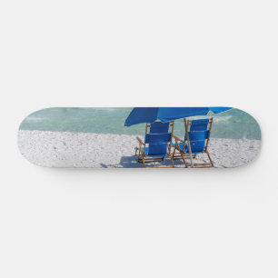 Destin Florida-ordförande och Parbrella Skateboard