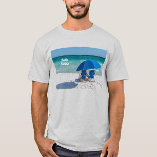 Destin Florida-ordförande och Parbrella T-Shirt