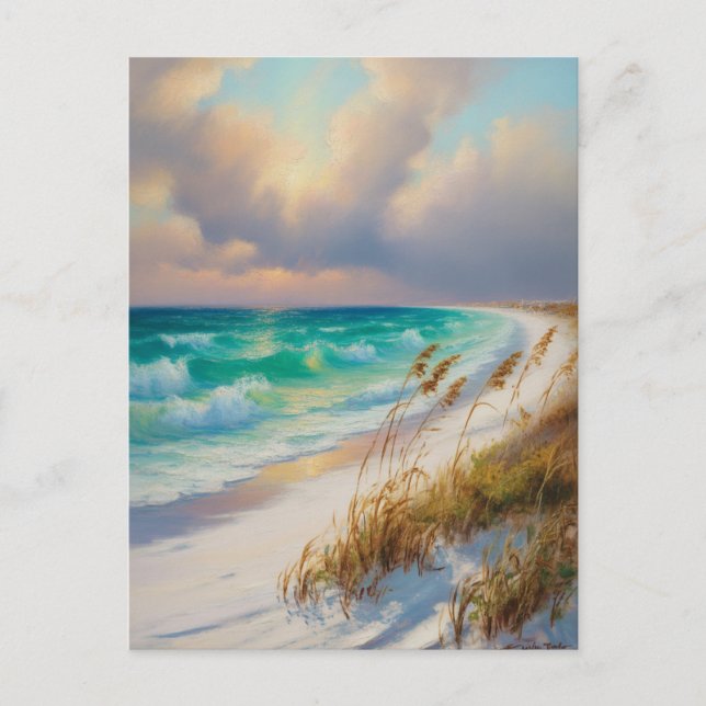 Destin Florida Painting Vykort (Framsida)
