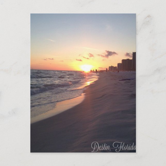 Destin, Florida Postcard Vykort (Framsida)