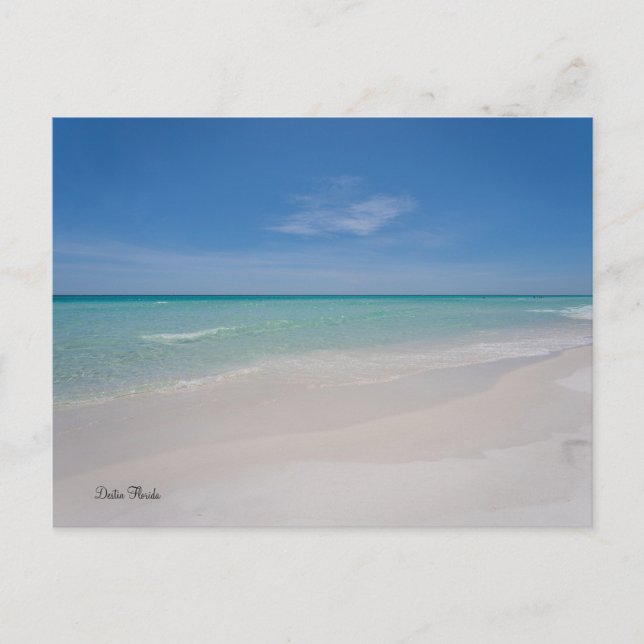 Destin Florida Strand vykort (Framsida)