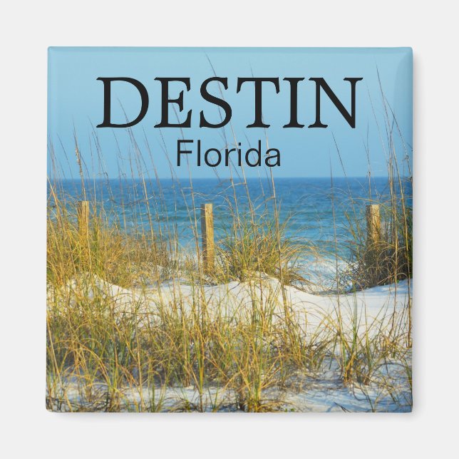 Destin Florida (strandhavsmagnet) Magnet (Framsidan)