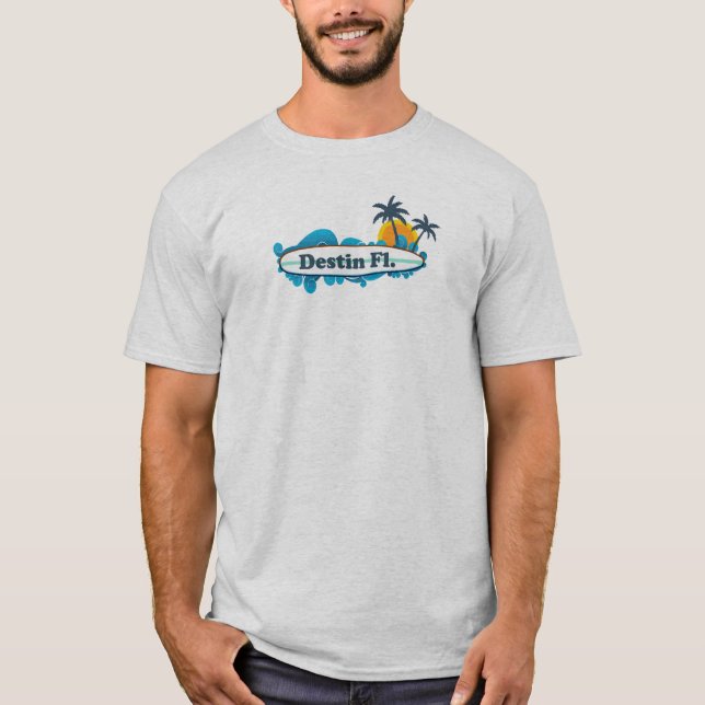 Destin Florida. Tee Shirt (Framsida)