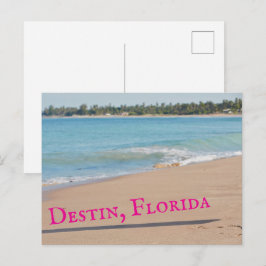 Destin Florida Vacker solnedgång Strand Fotografi Vykort