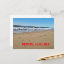 Destin Florida Vacker solnedgång Strand Fotografi Vykort
