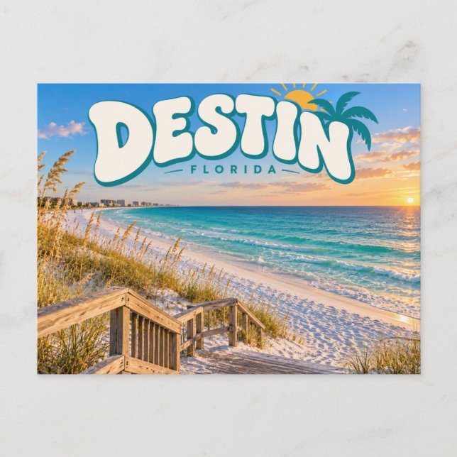 Destin Florida Vykort (Framsida)