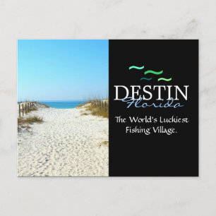 Destin Florida, World Luckiest Fishing Village Vykort