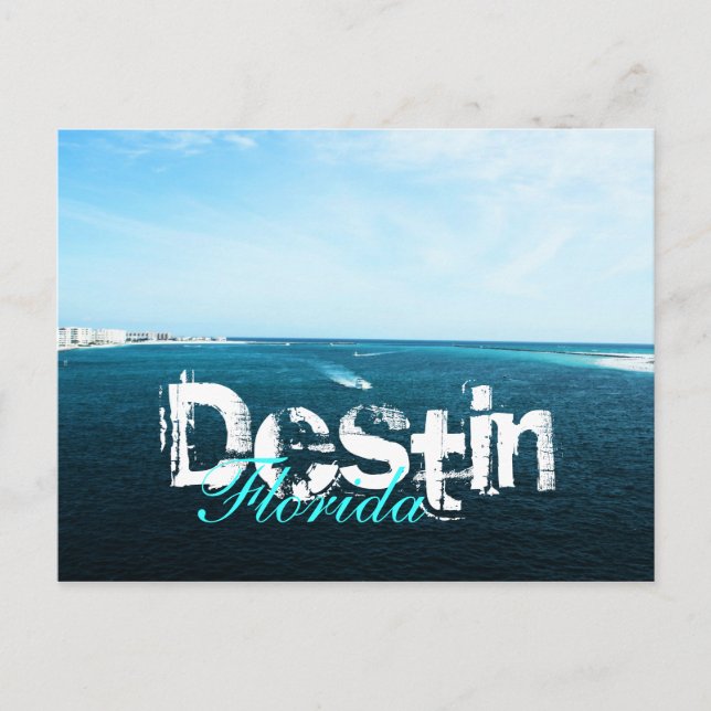 Destin, Forida Harbour Vykort (Framsida)