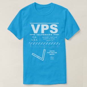 Destin Fort Walton Beach Airport VPS T Shirt