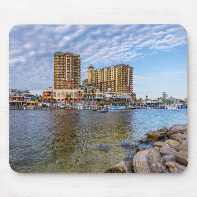 Destin Harbor BoardpromenägMousepad Musmatta (Framsidan)
