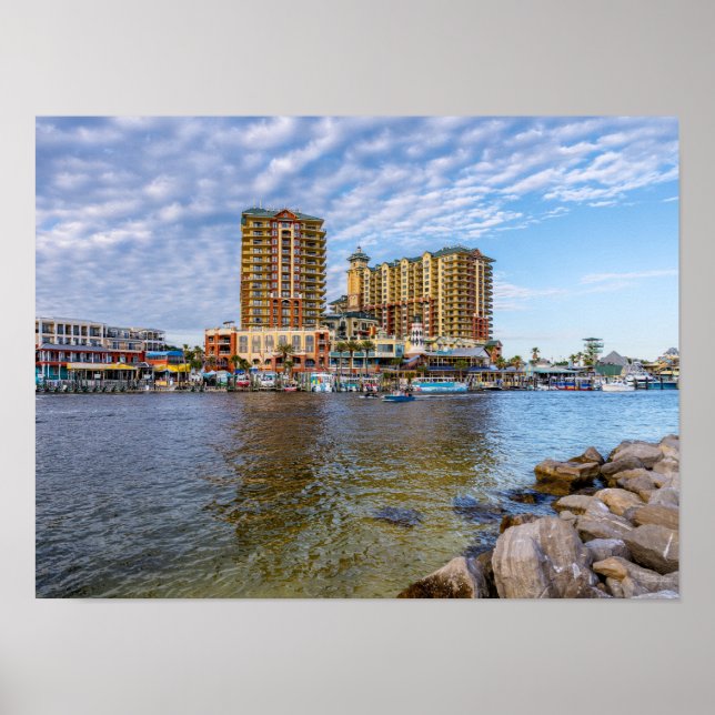 Destin Harbor BoardpromenPoster Poster (Framsidan)