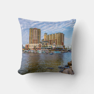 Destin Harbor Boardpromenw Pillow Kudde