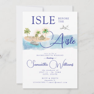Destination Bachelorette Träd på Tropical Island H Inbjudningar