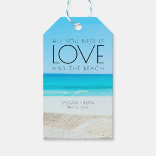 Destination Beach Wedding Presentetikett