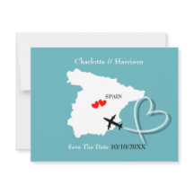 Destination Bröllop Utomlands Spanien Spara Datum