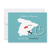 Destination Bröllop Utomlands Spanien Spara Datum