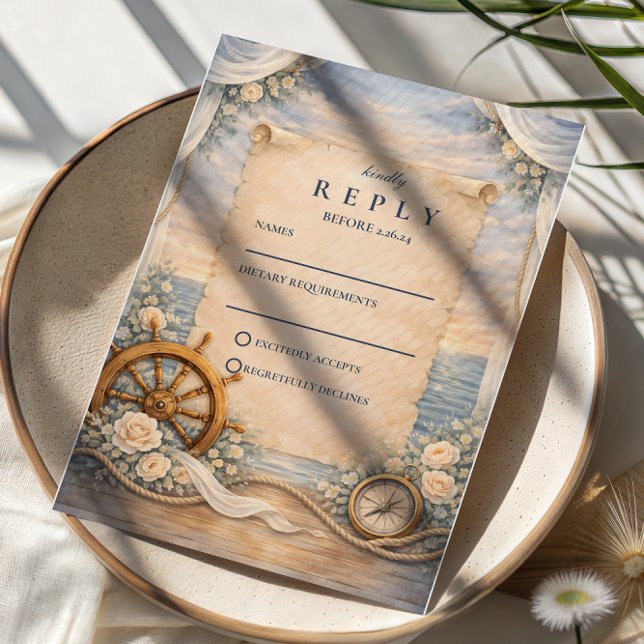 Destination Cruise Wedding OSA Kort (Skapare uppladdad)