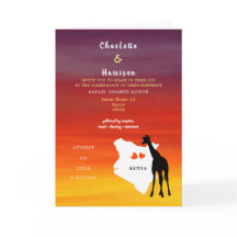 Destination för Kenya Afrika Bröllop